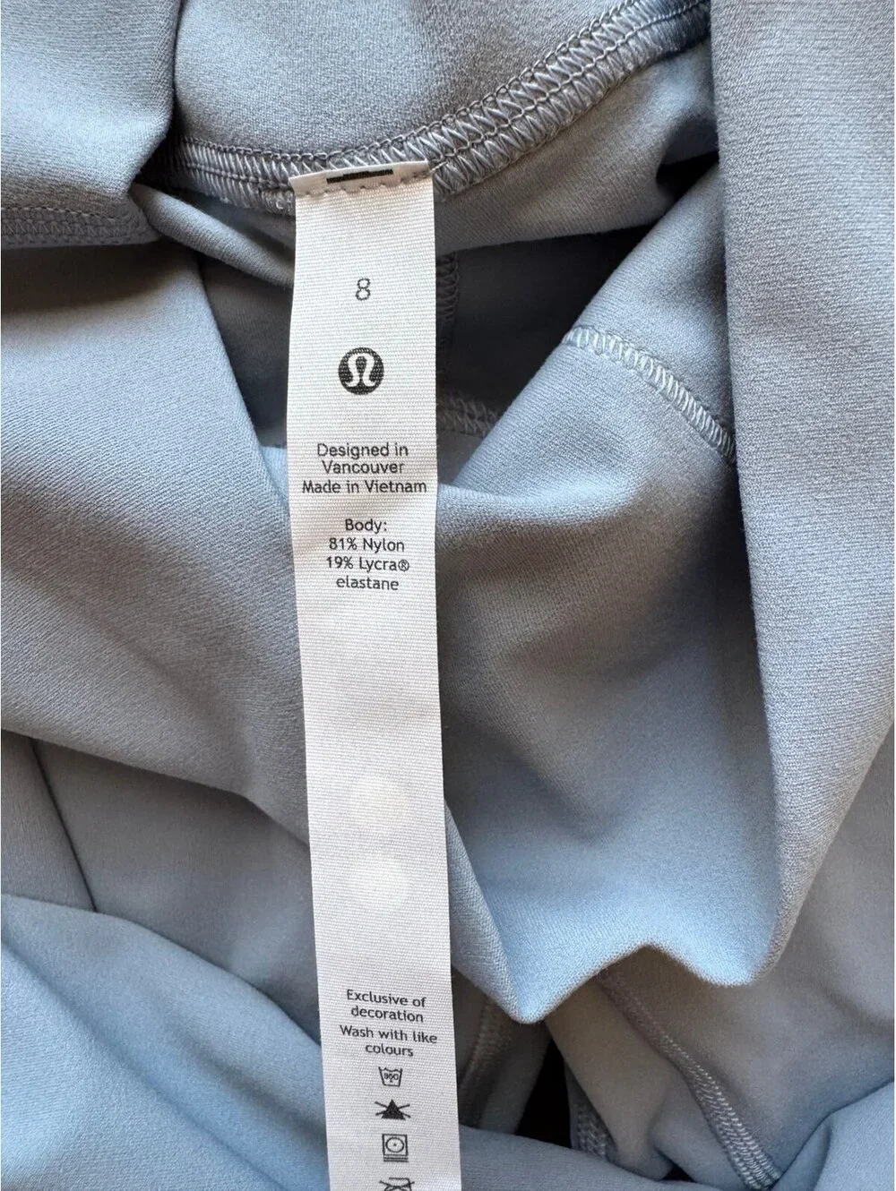 Lululemon Align High Rise 25” Chambray Size 8 NWT - Picture 6 of 7